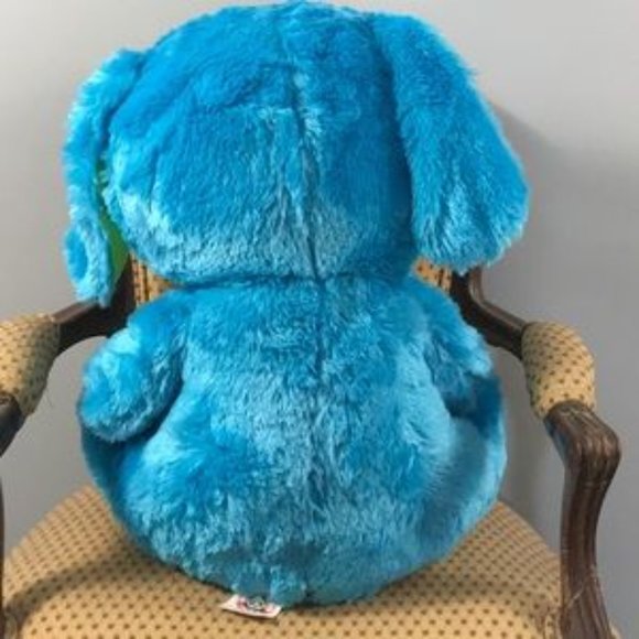 📌Peek-A-Boo neon color soft plush stuffed dog soft toy animal - Picture 5 of 7